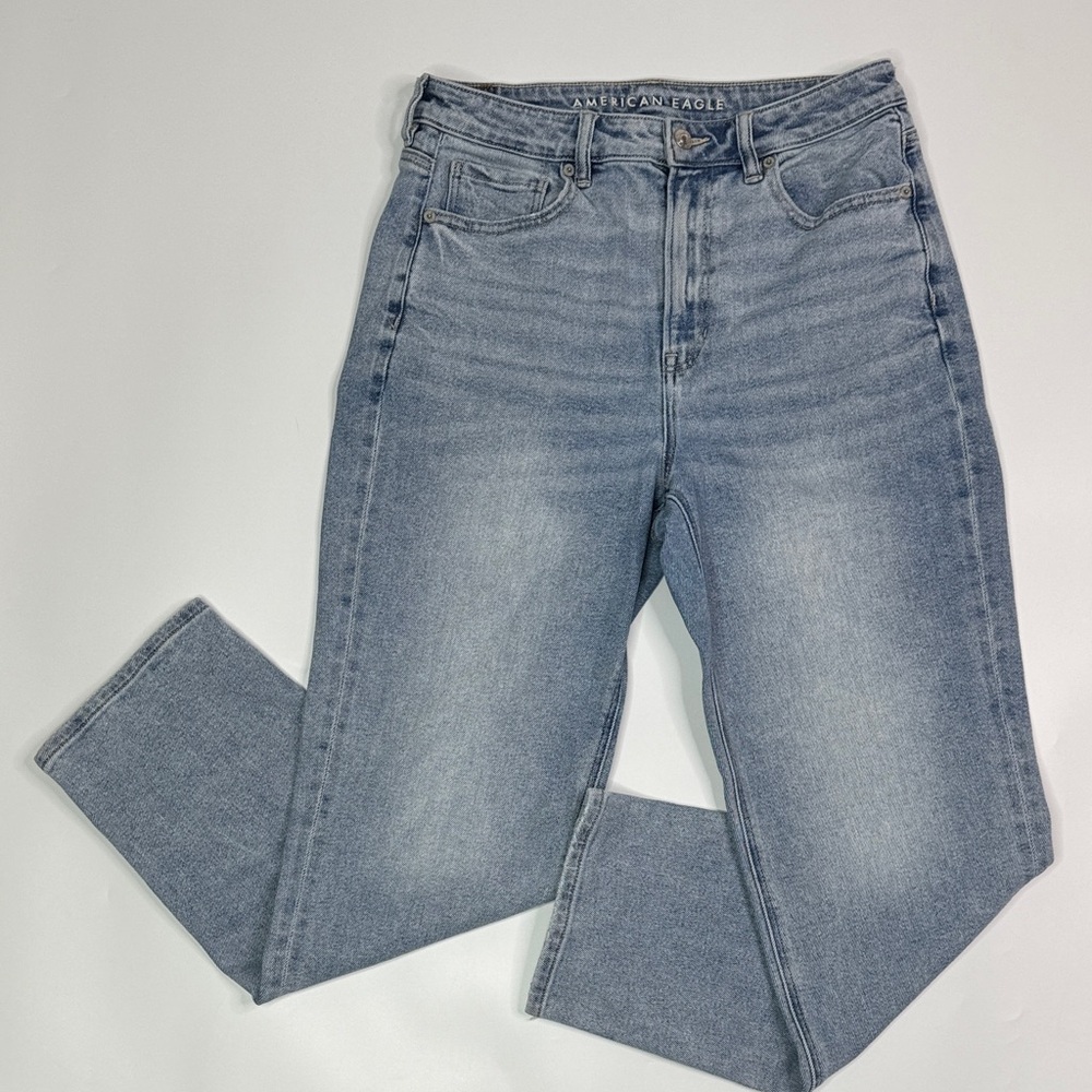 American Eagle Stretch Mom Straight Jean Size 8